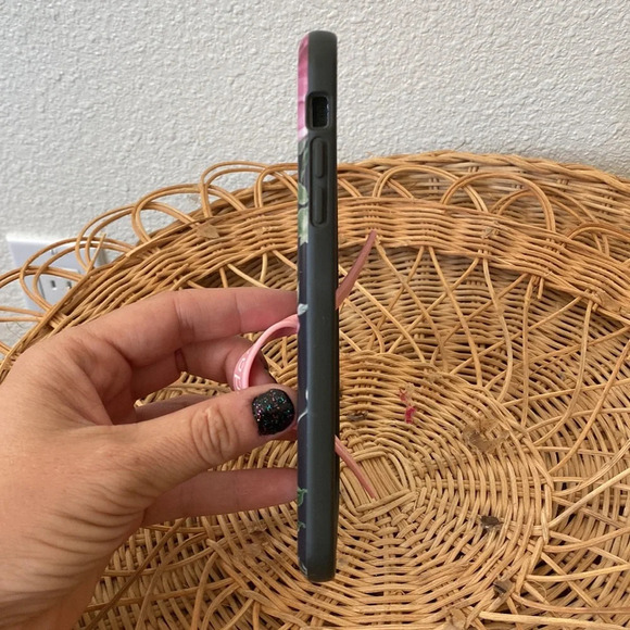 Floral pink Loopy case - iPhone X - Picture 3 of 4